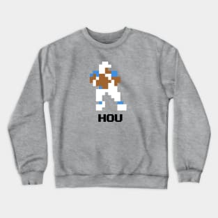 8-Bit Quarterback - Houston (Throwbacks) Crewneck Sweatshirt